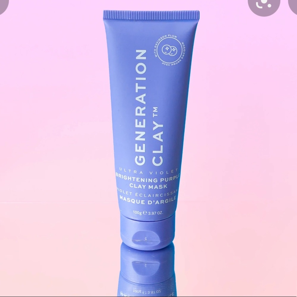 Generation Clay brightening purple clay mask